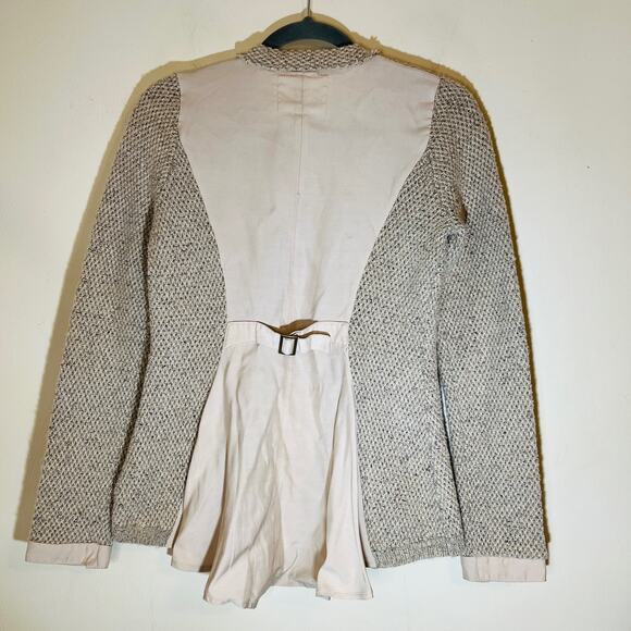 Angel of the North Anthropologie Envalira Sweater Sz XS Wool Silk Blend Jacket - Picture 2 of 7